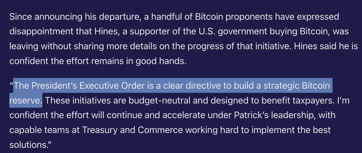 Trump Directs Congress to Develop U.S. Strategic Bitcoin Reserve