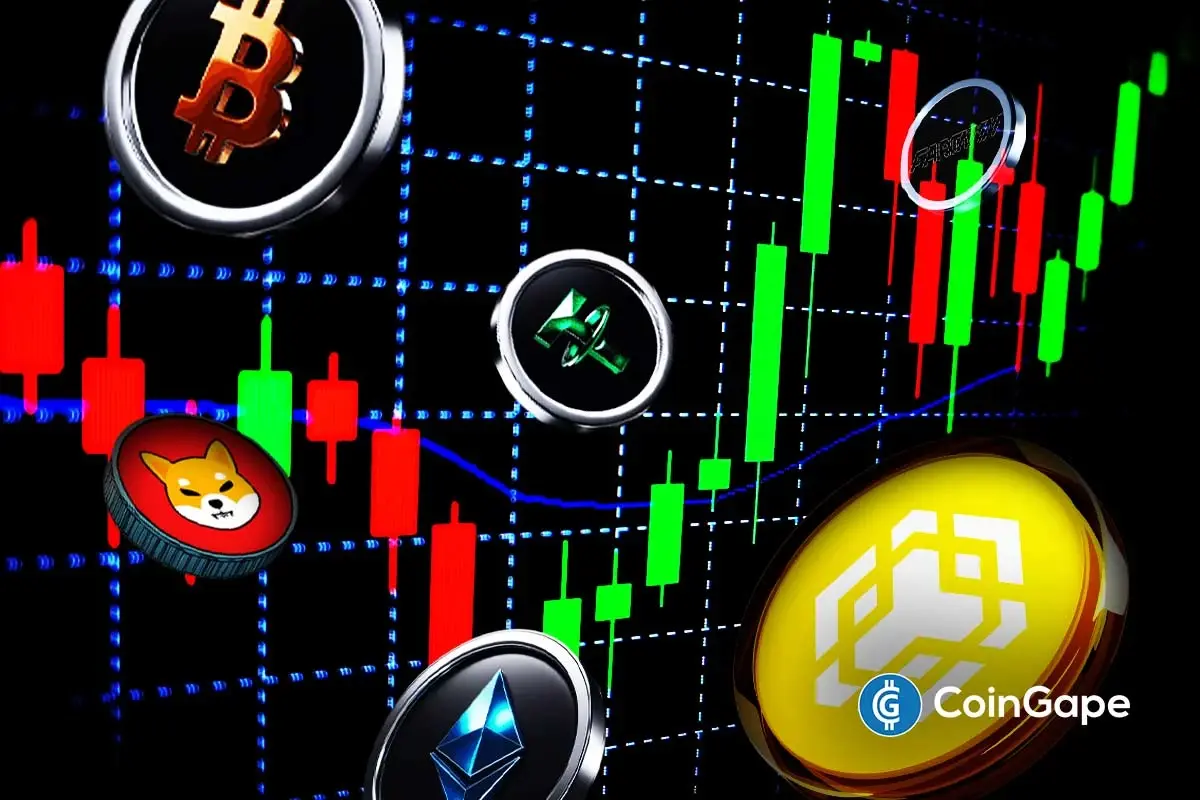 Bitcoin and altcoins price performance this week