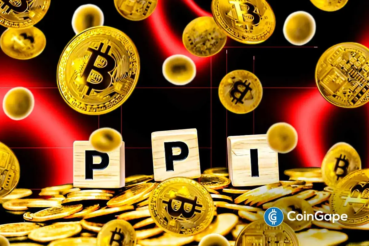 PPI text and Bitcoin logo to represent BTC Price