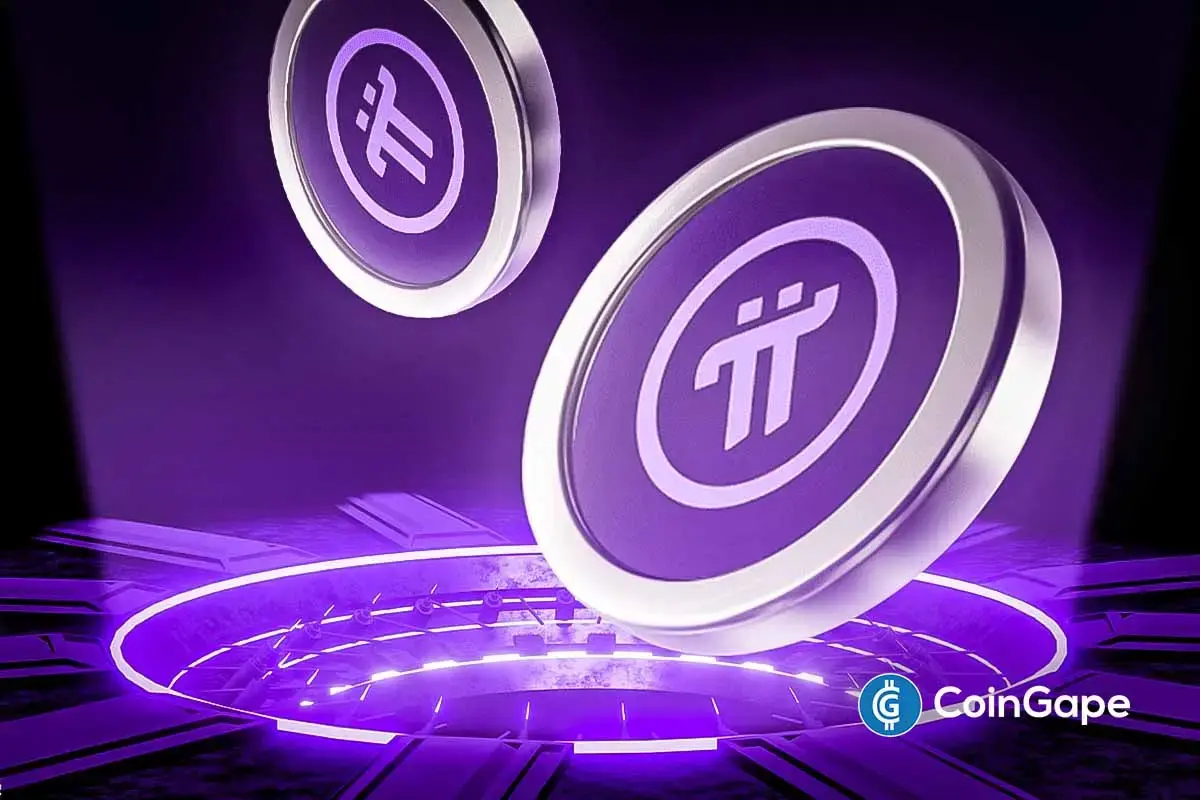 Pi coin trades at $0.34 as Pi Foundation shifts 550M tokens, fueling speculation of a breakout.