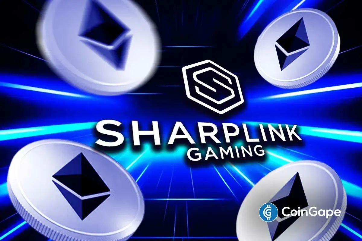an image describing SharpLink Gaming after its Q2 report release, which includes Ethereum holdings