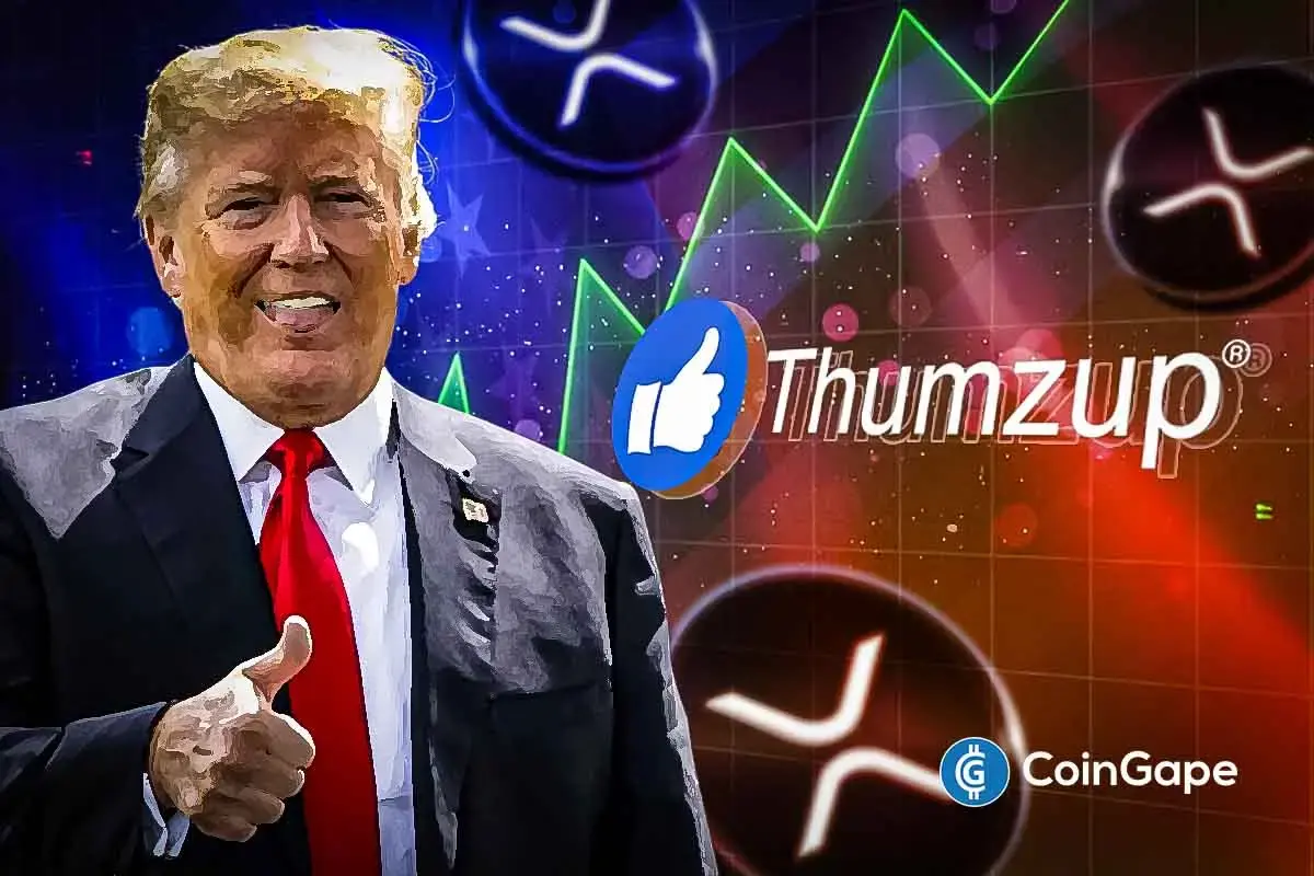 rump-linked Thumzup Media raises $50M and partners with Coinbase Prime to expand mining operations and build a $250M crypto treasury including XRP, BTC, and ETH.