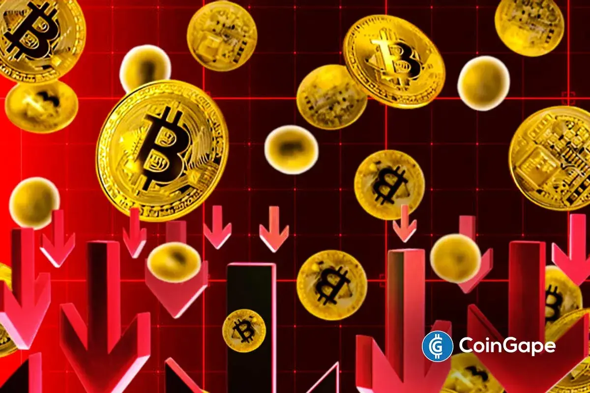 Bitcoin and other digital assets are experiencing a significant decline today.
