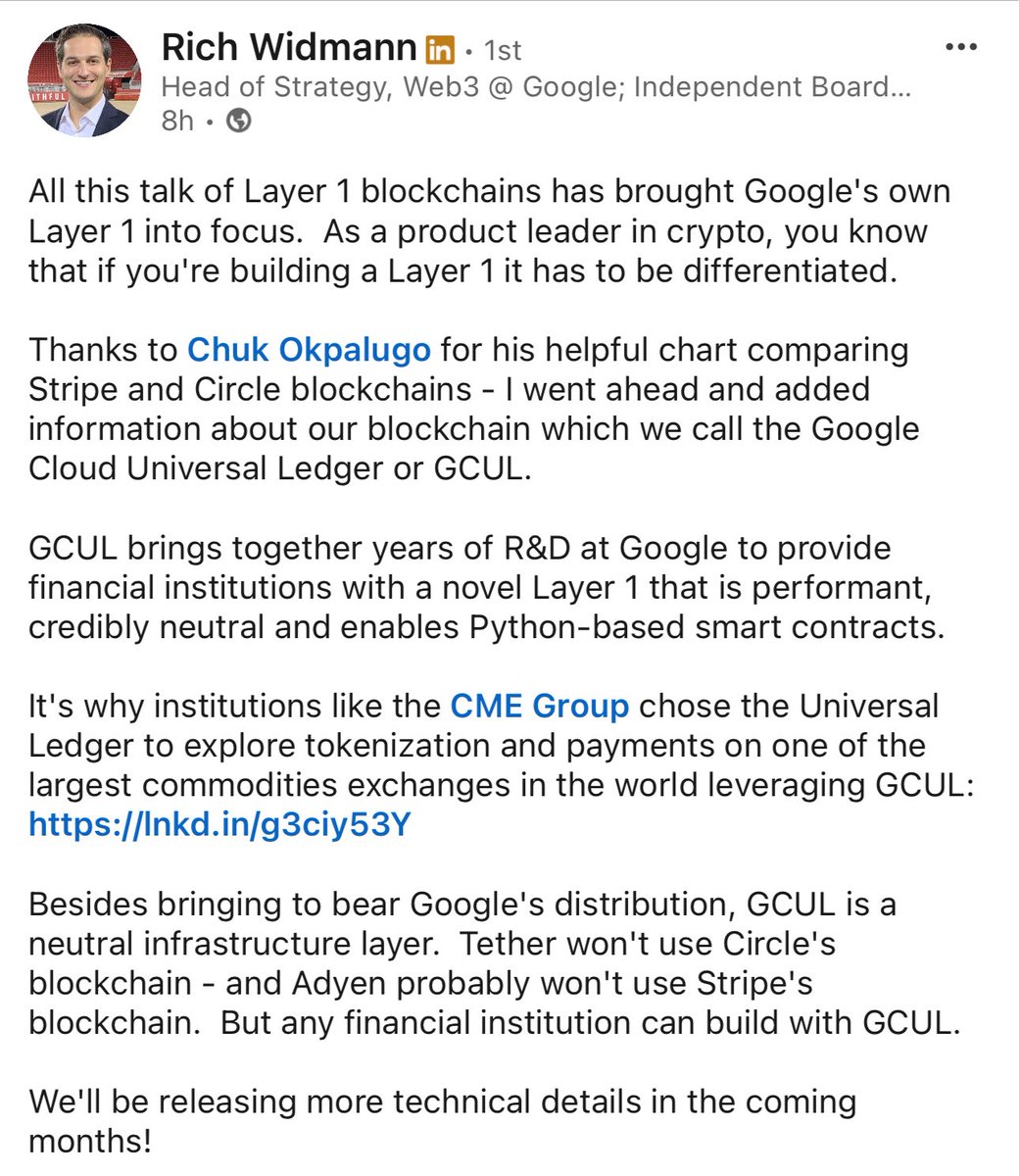 Google Cloud Reveals GCUL Layer 1 Blockchain for Cross-Border Finance