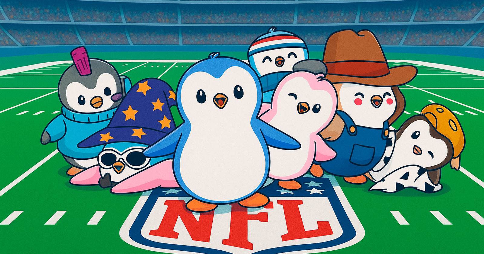 pudgy-pengins-lana-jogo-em-polkadot