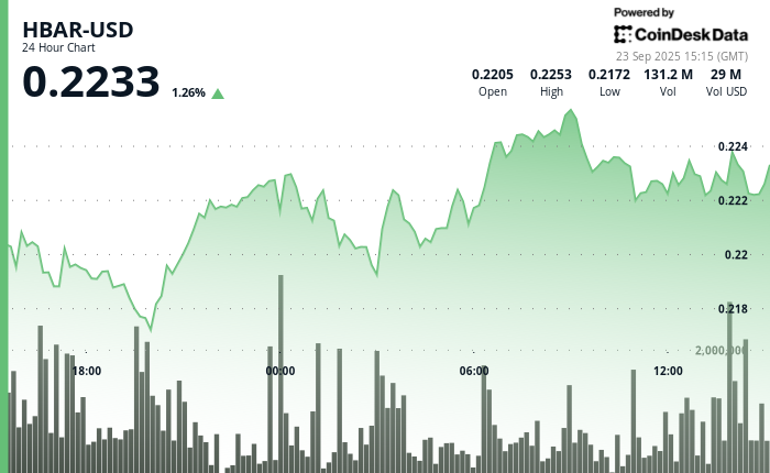 HBAR/USD (TradingView)