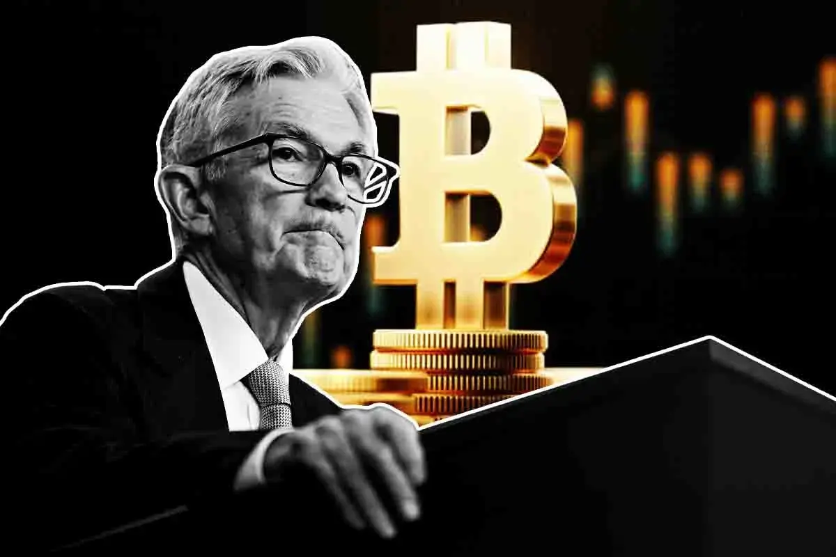 Jerome Powell Speaks while the Bitcoin price falls