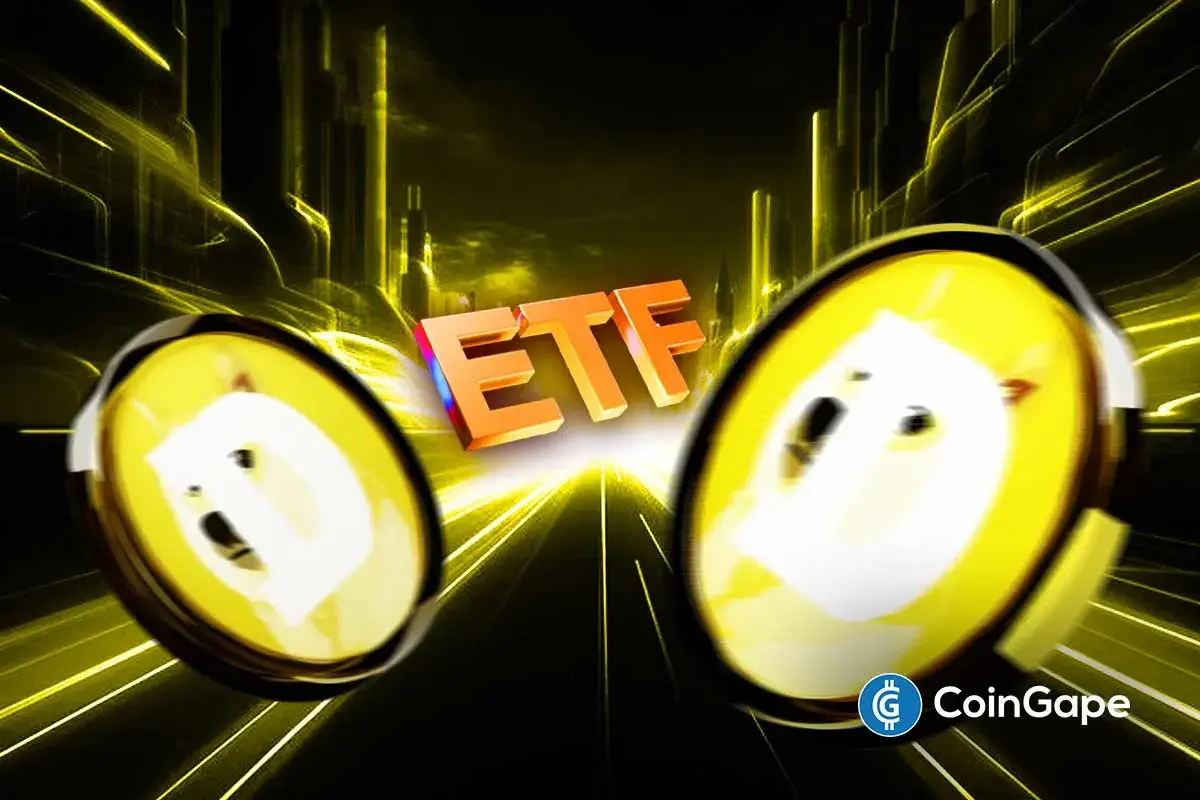 An image to represent the Dogecoin ETF