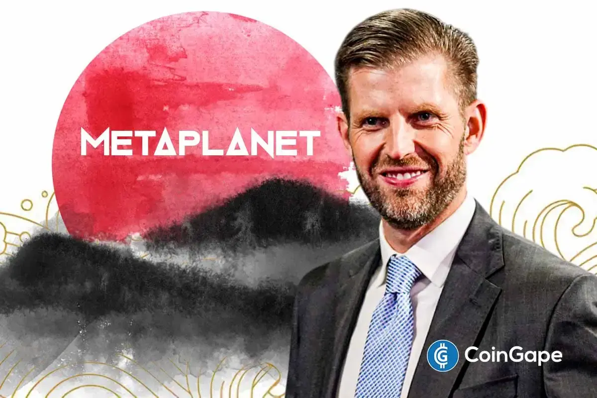 Eric Trump Denies Asia Ties Other Than Metaplanet, MTPLF Stock Slips