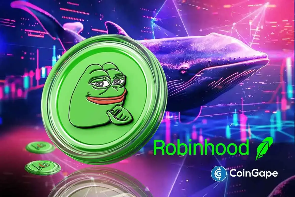 A whale transfers $25M in PEPE from Robinhood as breakout speculation grows