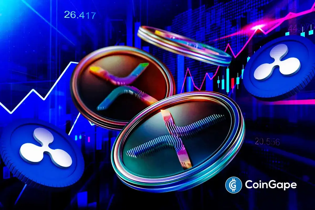 XRP price chart highlights breakout structure as Ripple ecosystem strengthens with RLUSD adoption.