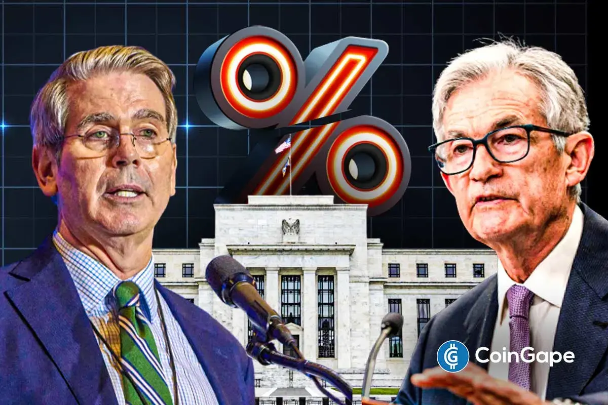 Jerome Powell, Scott Bessent and the Fed building to represent Fed rate cuts