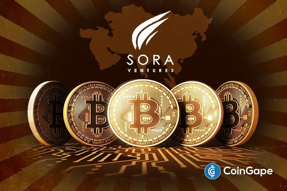 Asia joins the Bitcoin treasury race as Sora Ventures unveils a $1B fund to accelerate institutional adoption across the region.