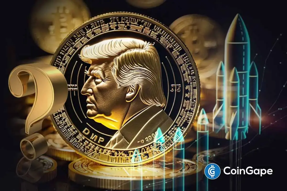 The TRUMP coin is shining bright as the price increases