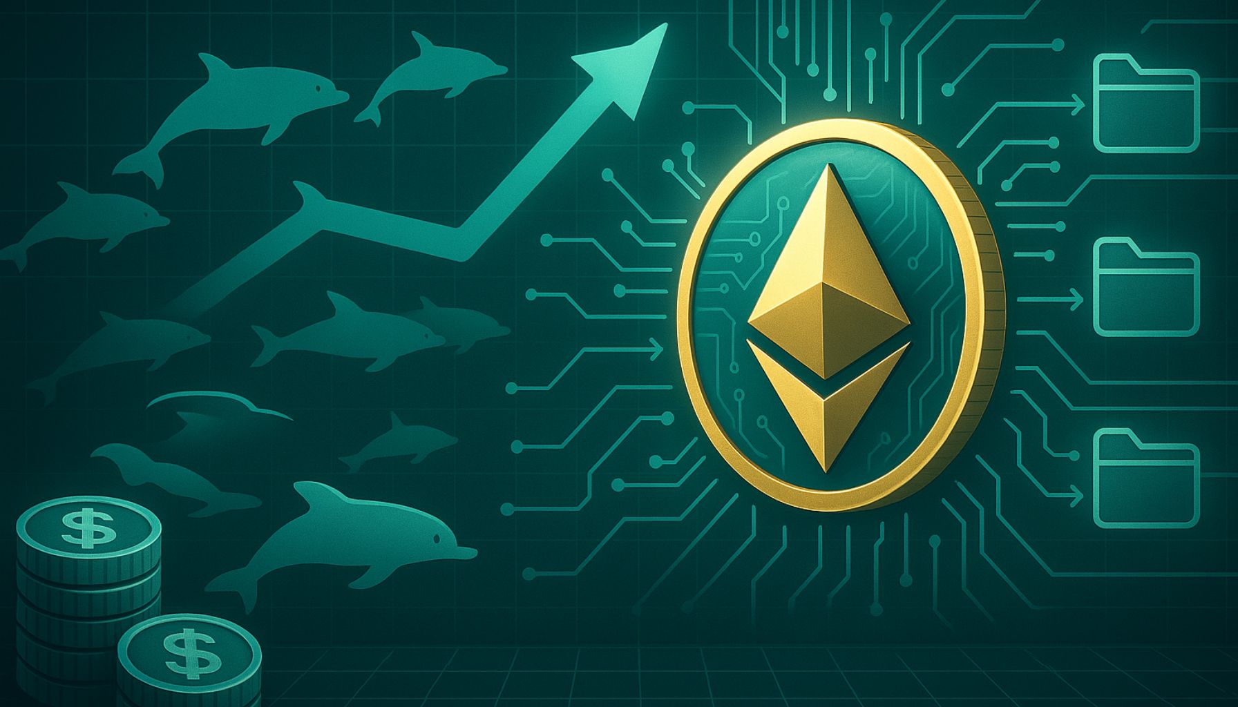 Whales Withdraw Over $188M Ethereum From Exchanges In Fresh Accumulation Wave – Details