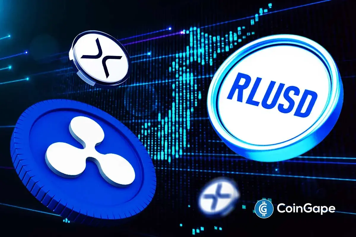 Ripple and RLUSD stablecoin logos highlighting adoption in payments.