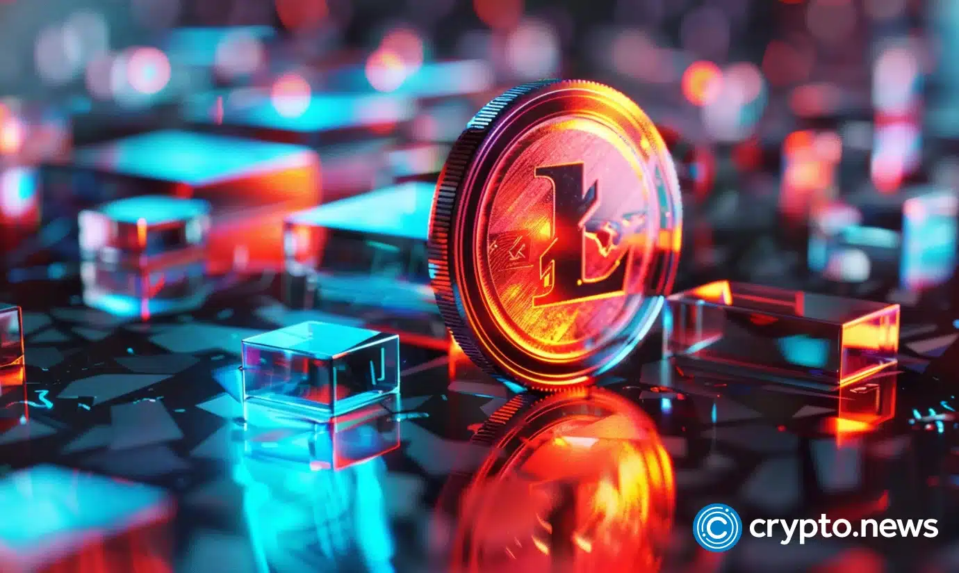 An Image of Rising Litecoin Price