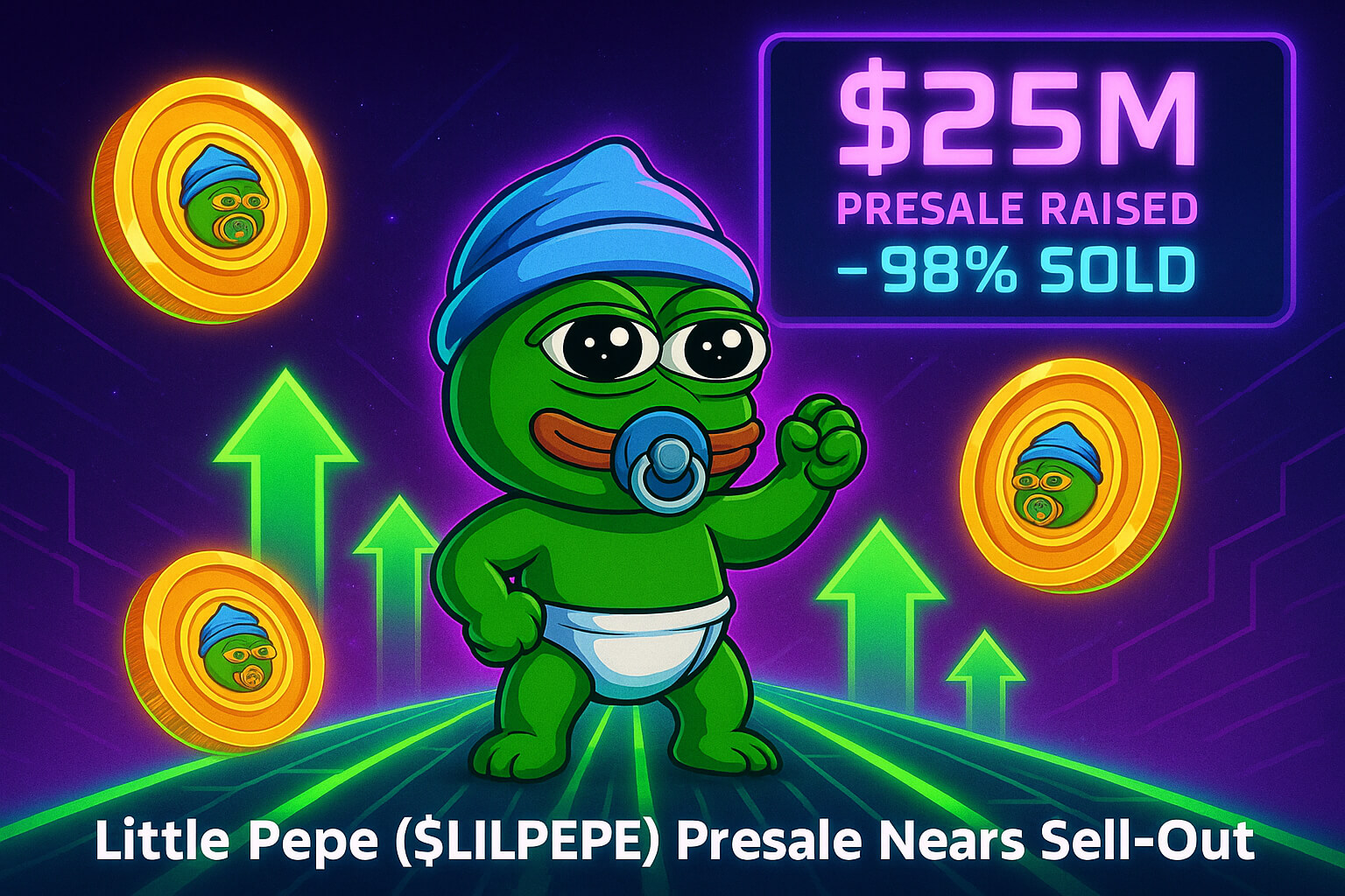 Little Pepe ($LILPEPE) Presale Nears Sell-Out as Meme Coin Market Eyes 100x