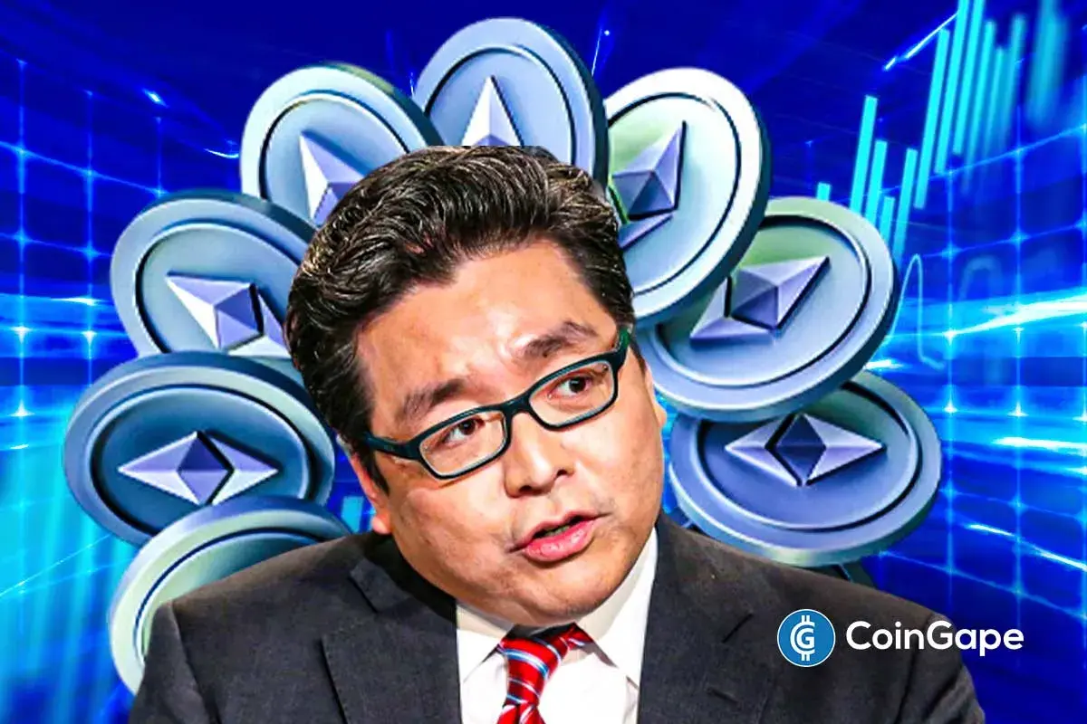 an image of Tom Lee and ETH logo highlighting BitMine’s $668M Ethereum purchase, reinforcing ETH’s treasury role.
