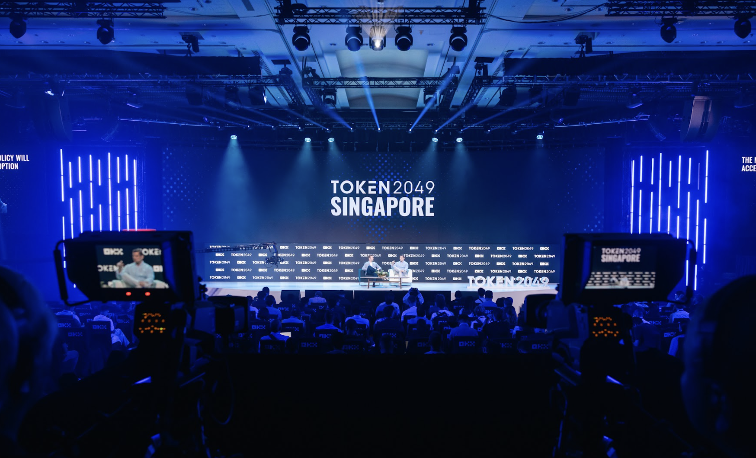 A7A5 sponsoring Token2049's massage room (Sam Reynolds)