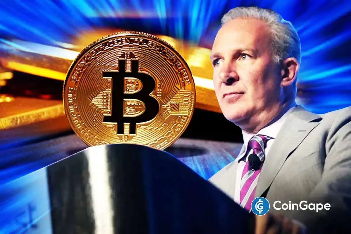 Peter Schiff says Bitcoin is underperforming the Gold rally