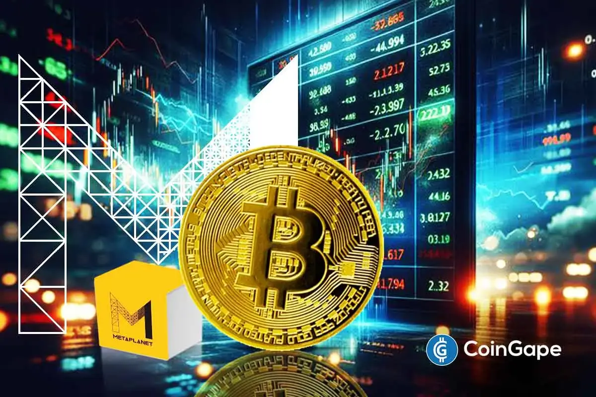 Tokyo-listed Metaplanet buys 5,268 BTC at $116,870 each, pushing its stash to $3.33B. The firm eyes 1% of the global Bitcoin market by 2027.