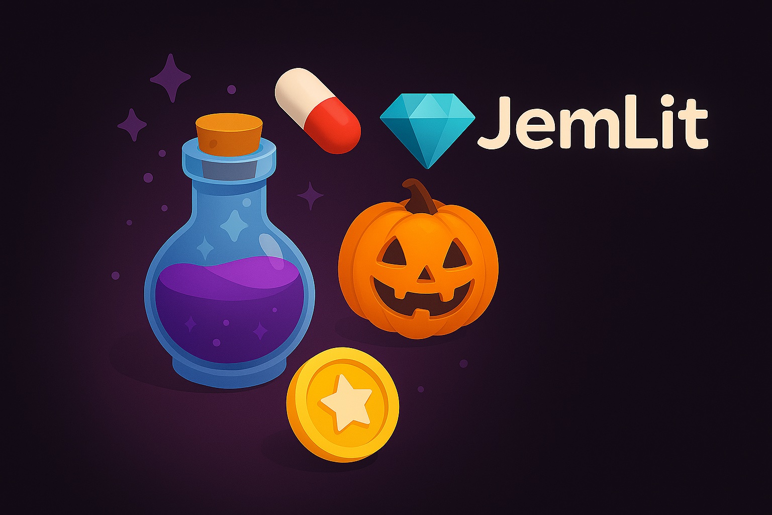 Caixa Misteriosa Halloween no Jemlit