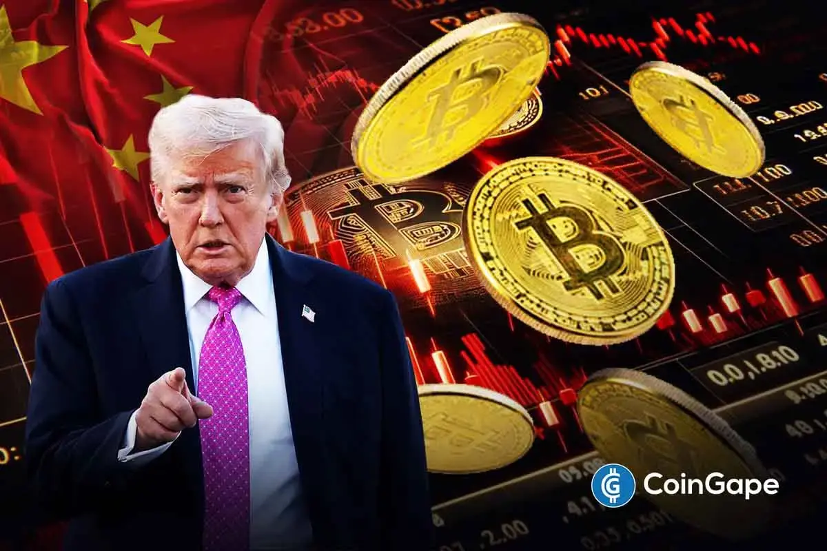 President Trump and President Xi shake hands during a trade summit as Bitcoin rises on optimism