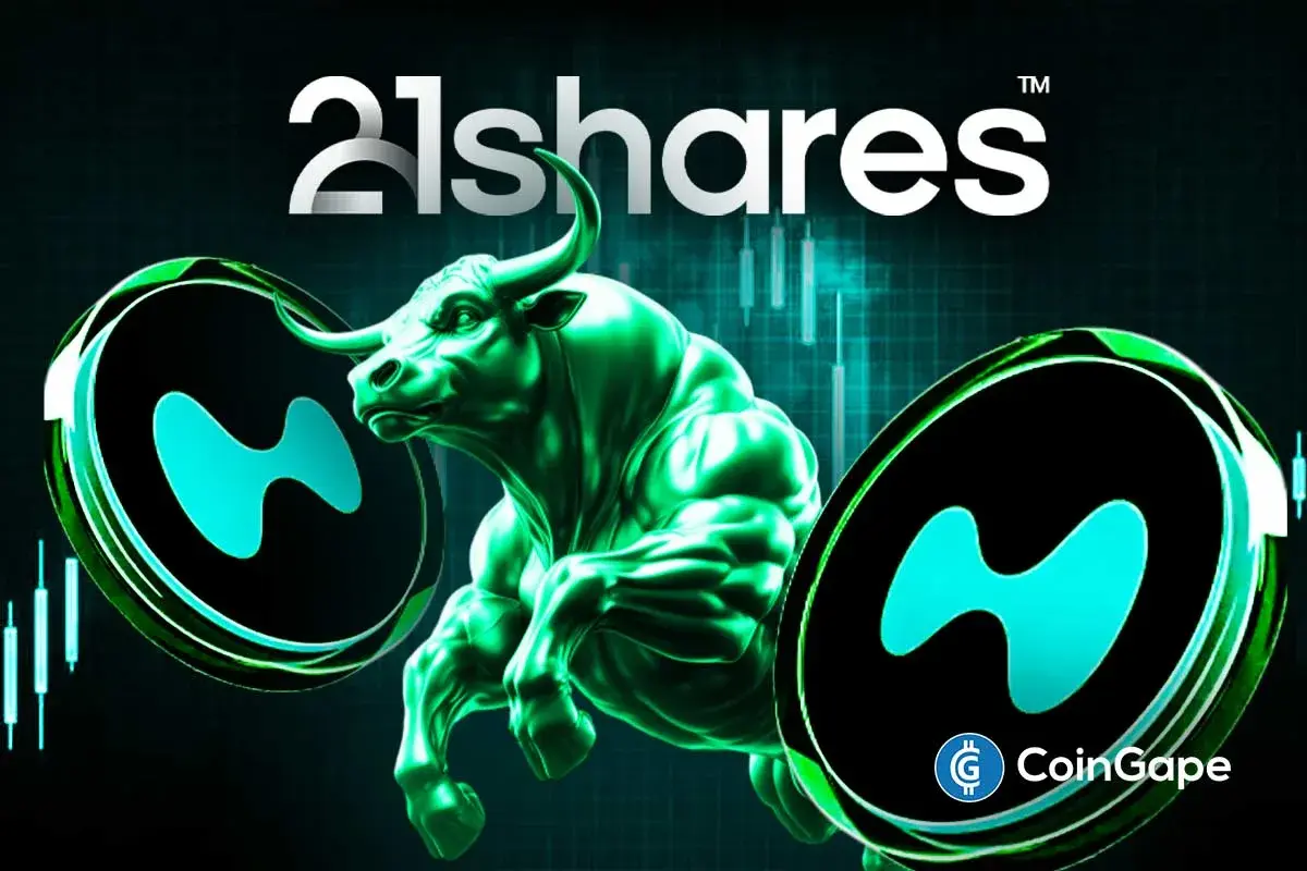 21Shares submits S-1 filing for Hyperliquid ETF as bulls aim to push HYPE toward $60.