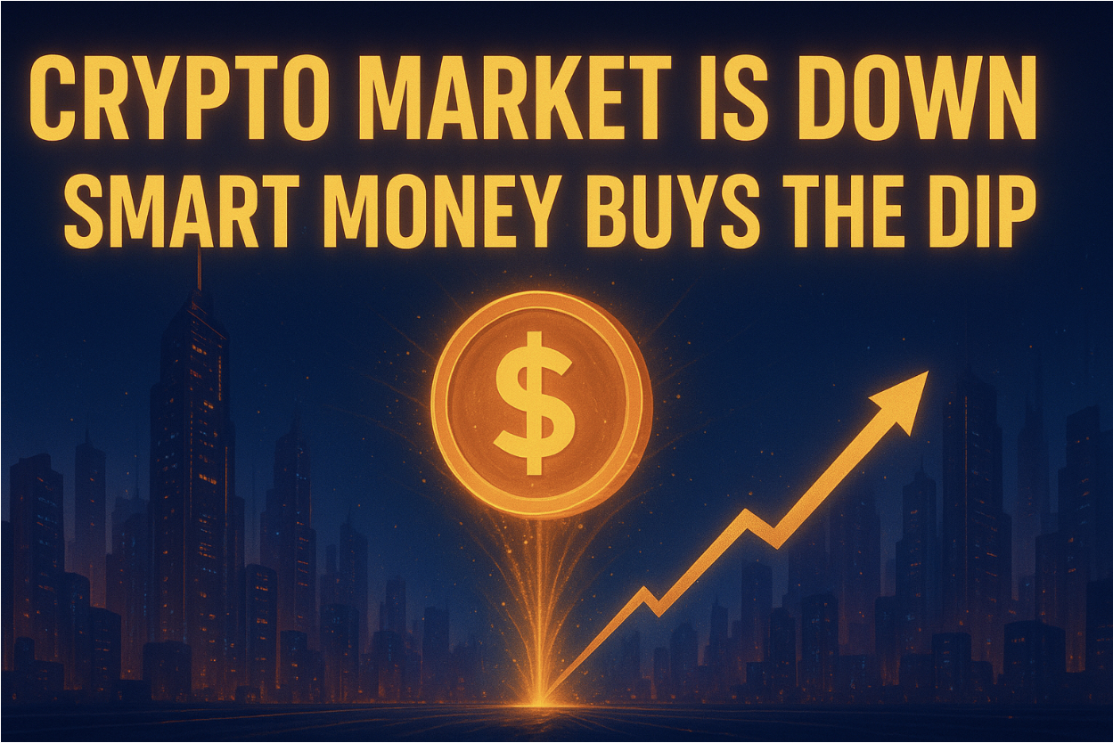 The Crypto Market Is Down: Smart Money Buys the Dip