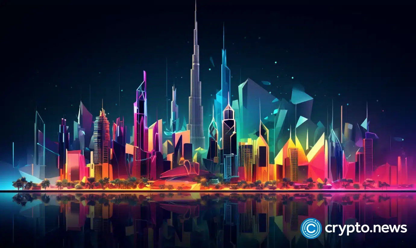 Image illustrating Abu Dhabi and UAE, which recently piloted stablecoins at its Zayed Airport