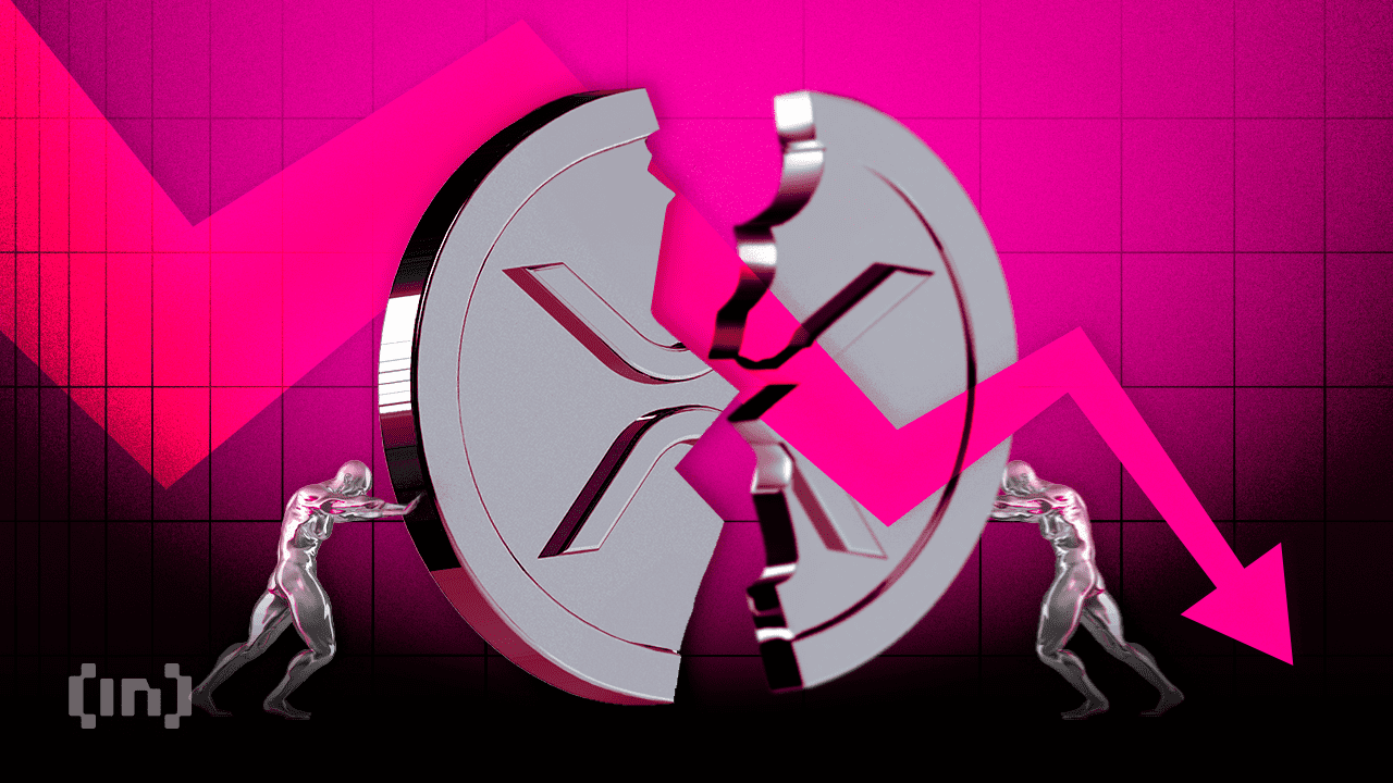 XRP price performance - 24 hours. Source: BeInCrypto