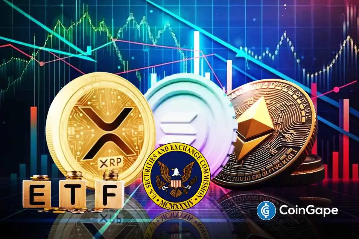 ProShares files with SEC for CoinDesk 20 ETF tracking Bitcoin, Ethereum, XRP, Solana.