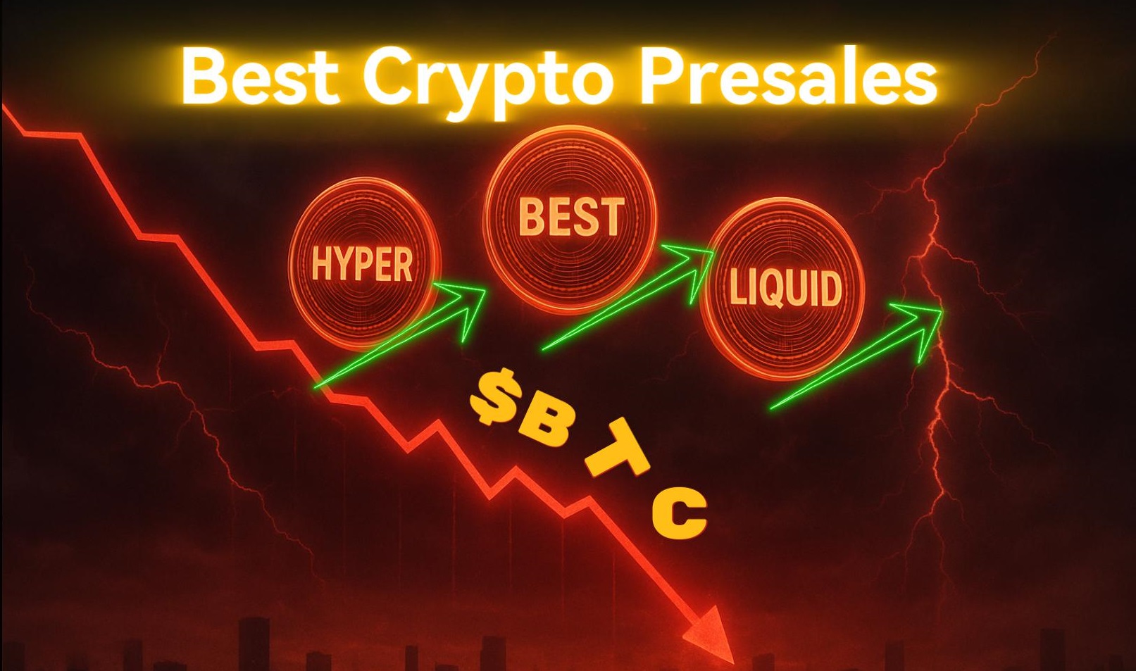 Best crypto presales to keep your money safe as Bitcoin wobbles.
