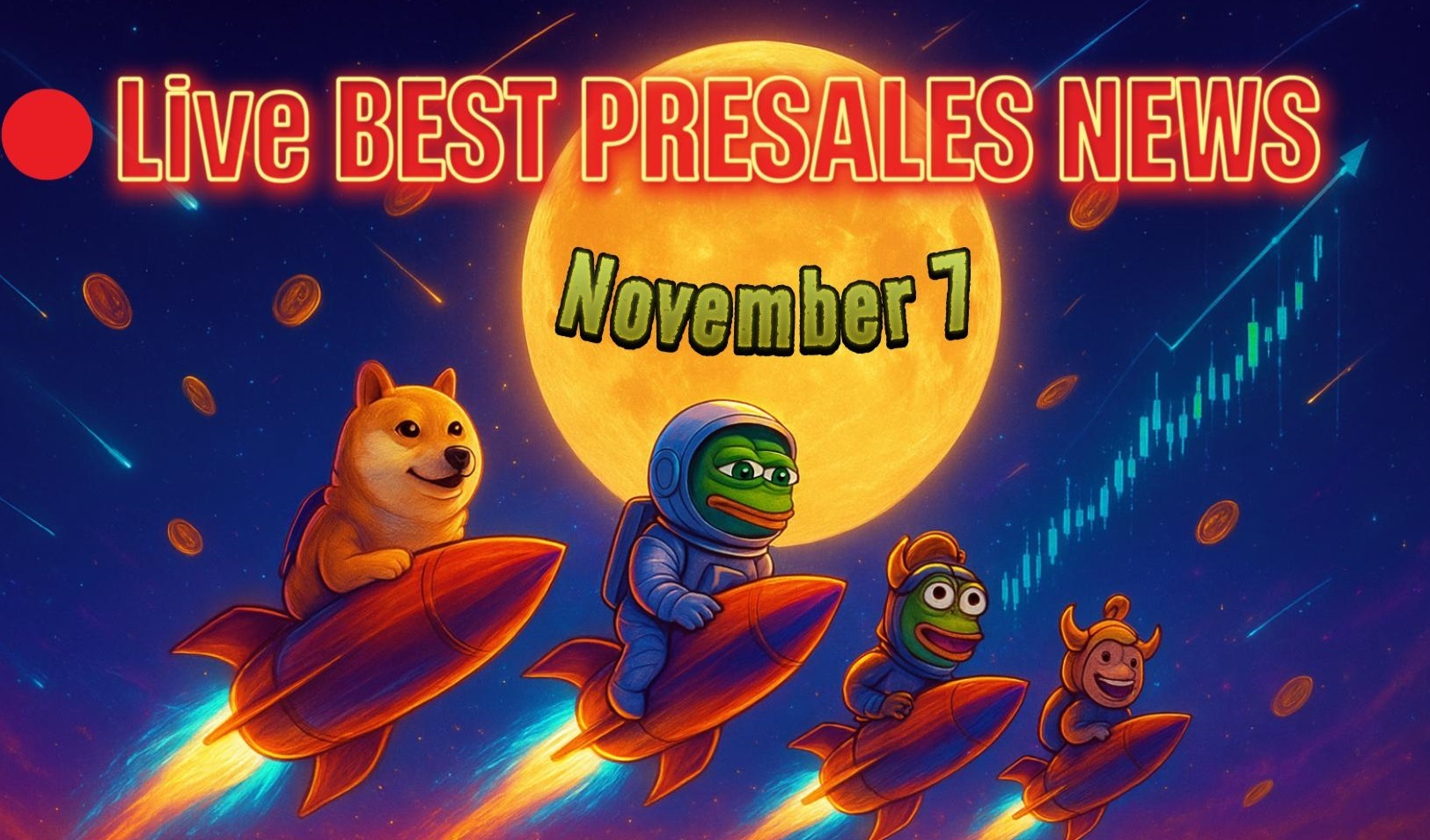 Best Presales Live News Today: Latest Updates on Early Crypto Projects with 10x Potential (November 7)
