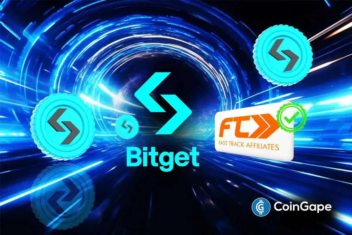 Bitget Fast Track Affiliates image showing faster approvals and boosted earnings for creators.