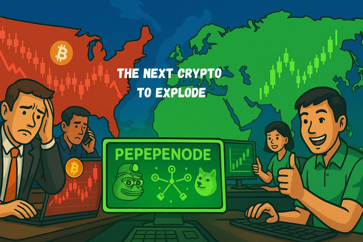 Asia Buys Bitcoin Dip While US Sells: Analysts Explain Why as PEPENODE is a Smart Buy