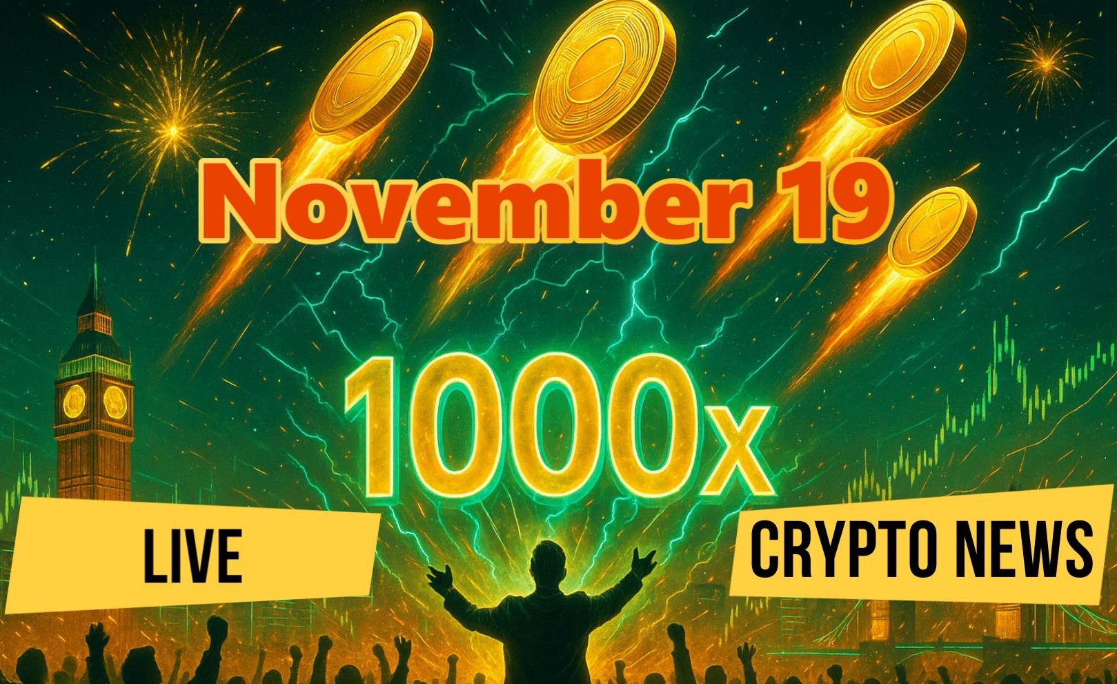 Next 1000x Crypto News Live Today: Early Alpha on the Latest Crypto Gems (November 19)