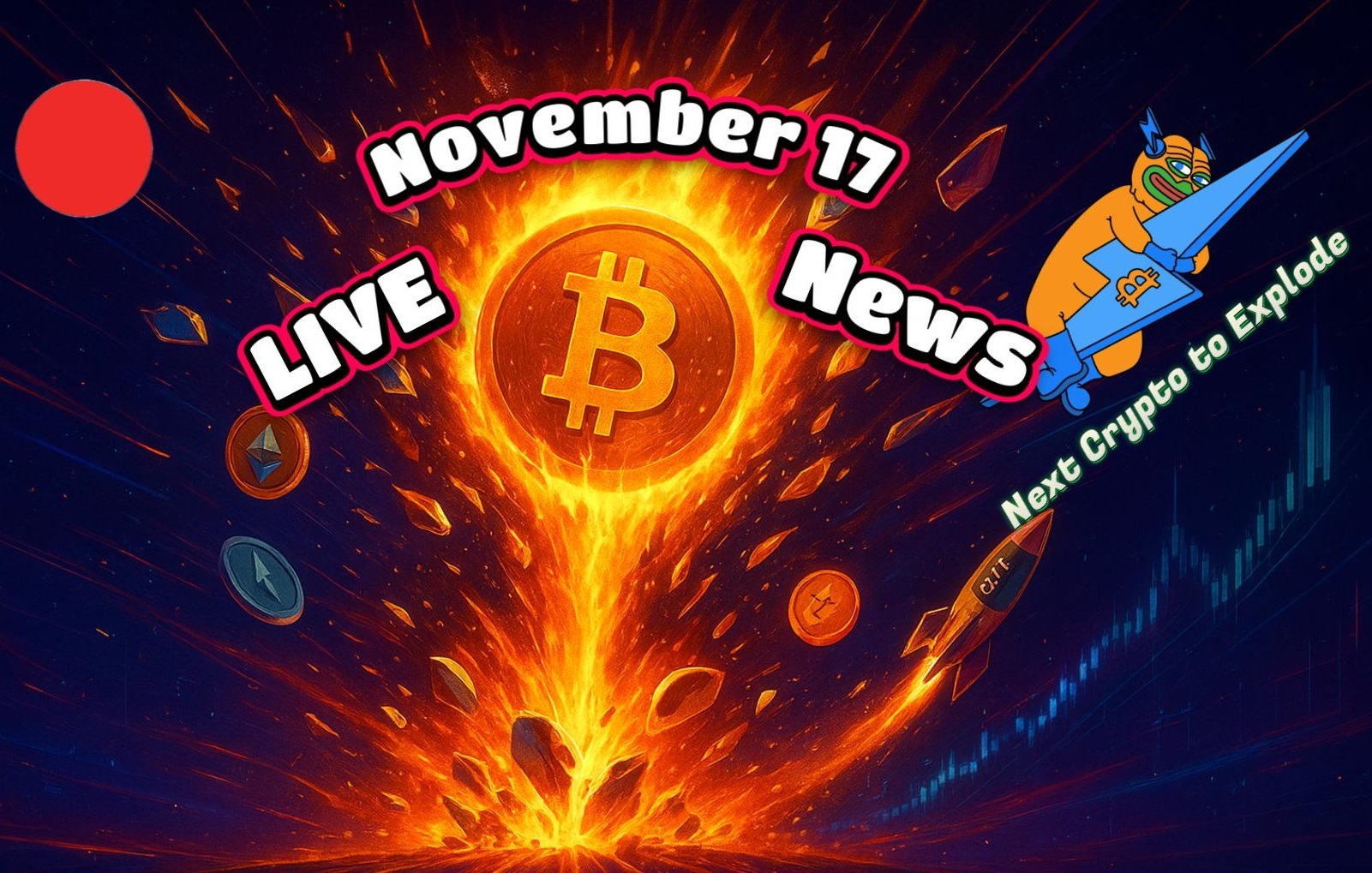 Next Crypto to Explode Live News Today: Timely Insights for Chart Sniffers (November 17)