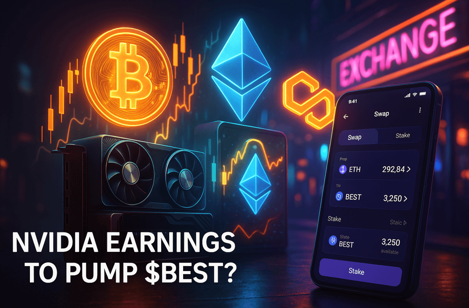 Nvidia’s $54B Earnings Test and Fed Minutes Put Best Wallet Token in Play