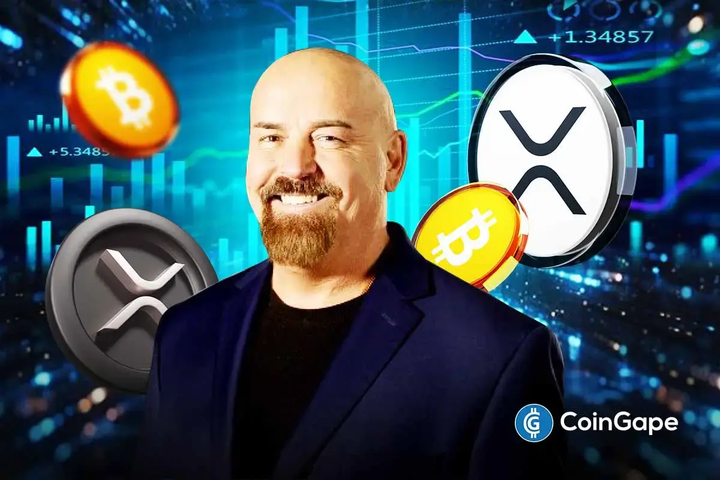 John Deaton appears with Bitcoin and XRP symbols as market volatility and extreme fear dominate crypto sentiment.
