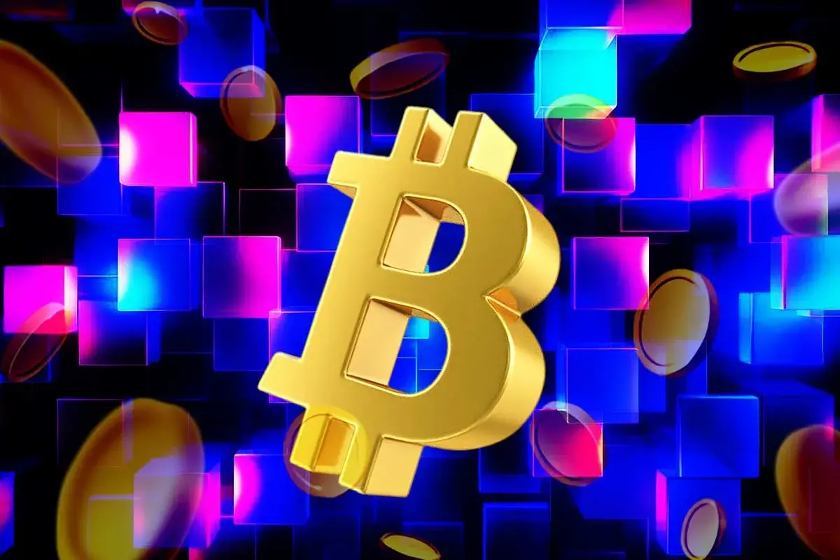 Bitcoin Borrowing Digital image