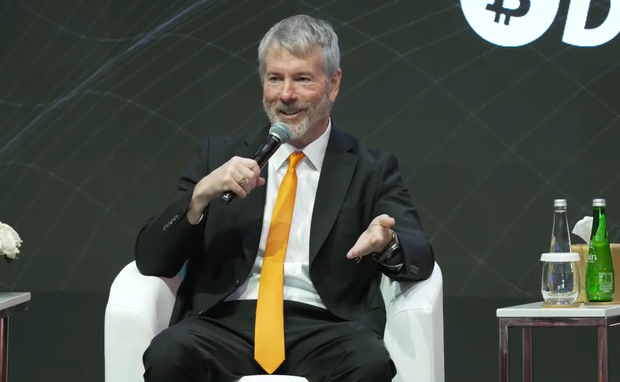 Michael Saylor Pitched Bitcoin To 'Every' Middle East Sovereign Wealth Fund