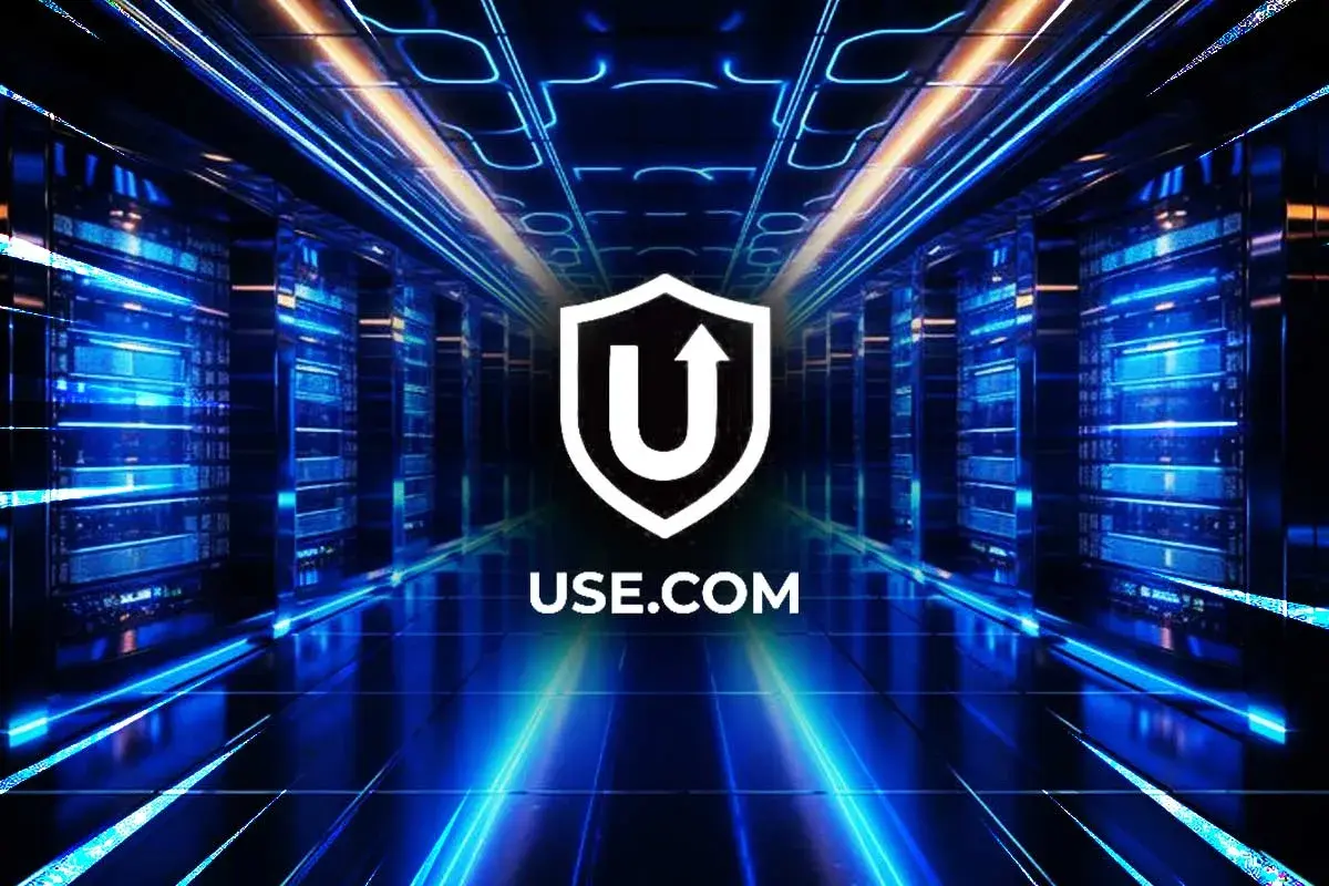 USE.com Presale logo illustration