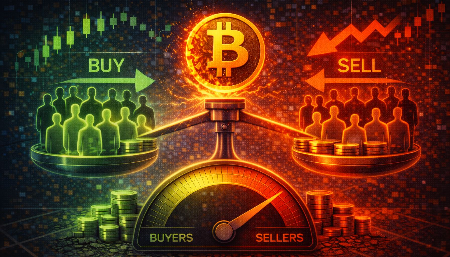 Bitcoin Short-Term Holder Activity Shows Balanced Buy–Sell Dynamics