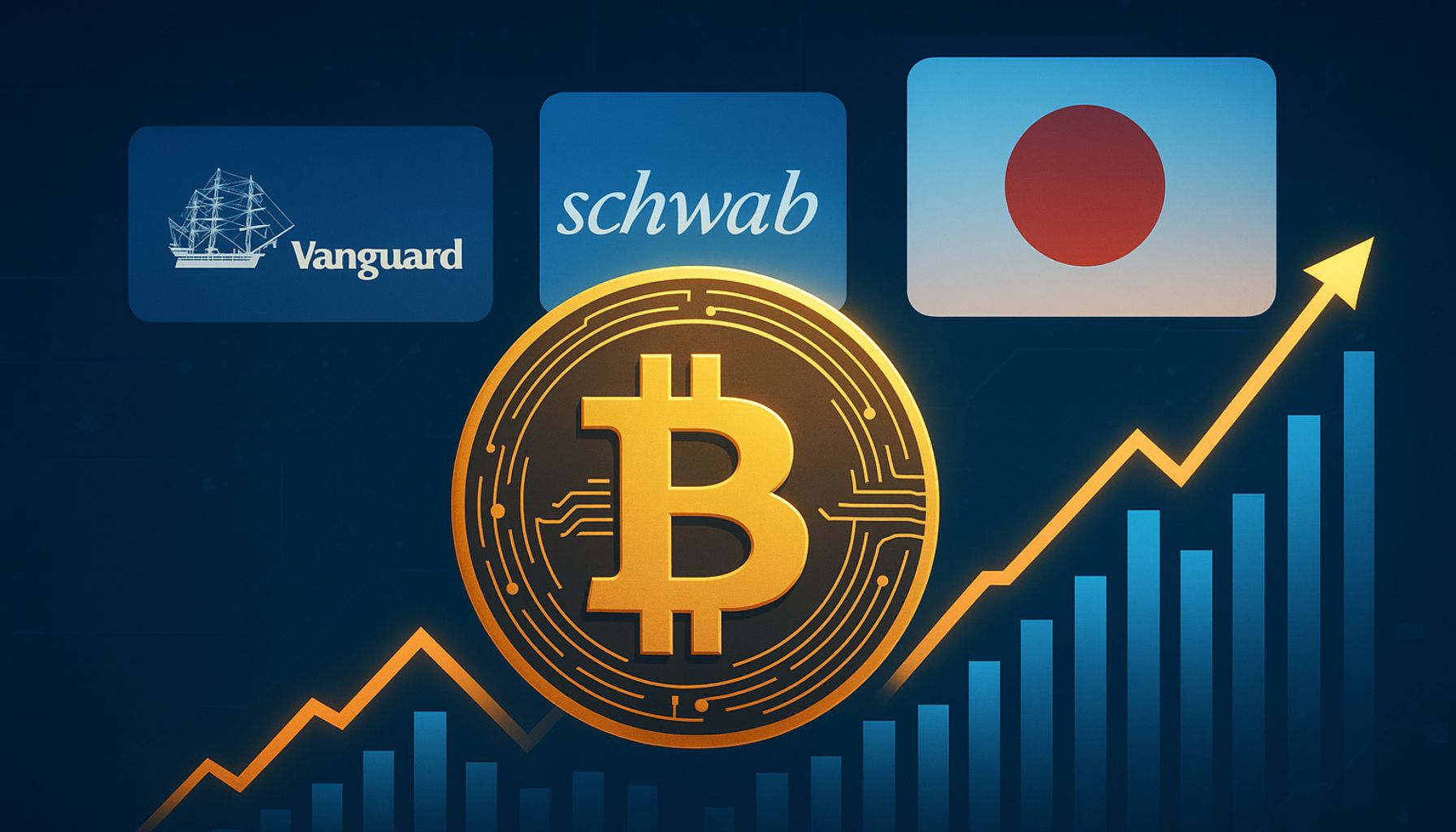 Bitcoin Enters New Adoption Phase: Vanguard, Schwab, and Japan Fuel BTC Recovery