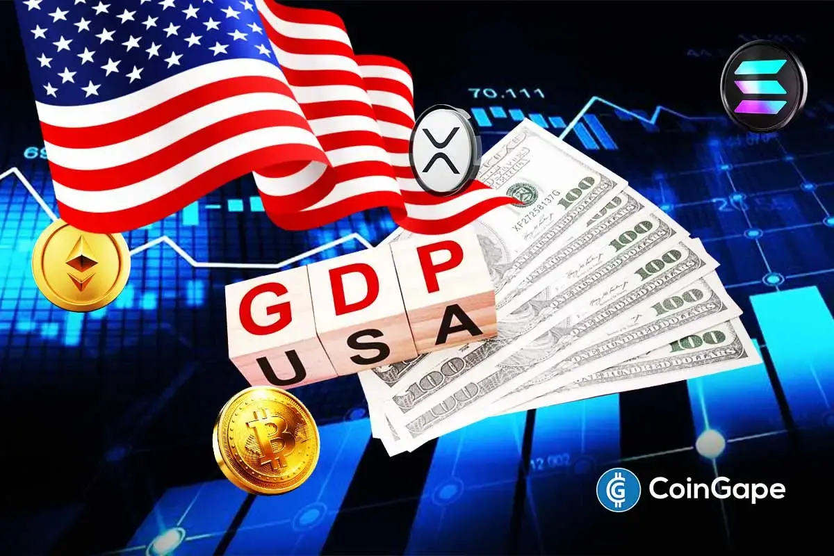 What To Expect From Crypto Market Ahead of US GDP Data Release