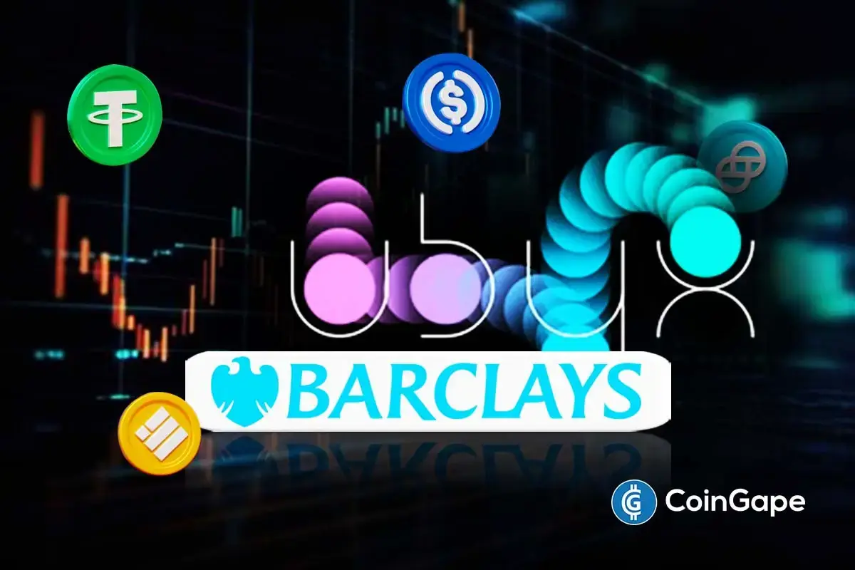 Breaking: Barclays Acquires Stake in Ubyx amid Stablecoins, Tokenization Interest