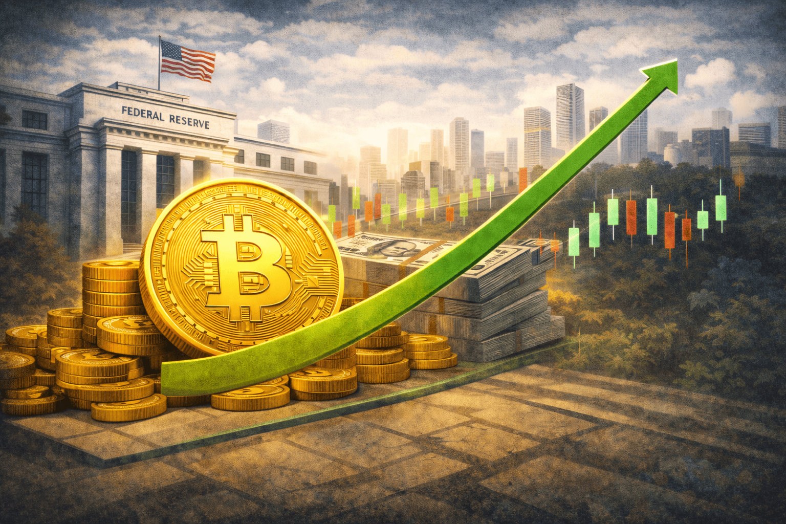Bitcoin no radar dos US$ 100 mil