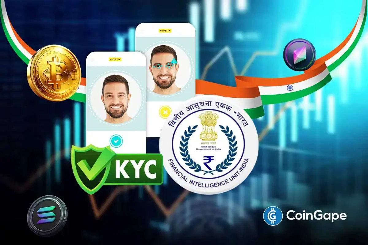 India's FIU Tightens Crypto Oversight, Mandates Live Selfies, Geo-Tagging, Stricter KYC